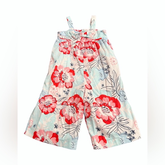 Janie and Jack Other - ❌SOLD❌ Janie & Jack Floral Jumpsuit